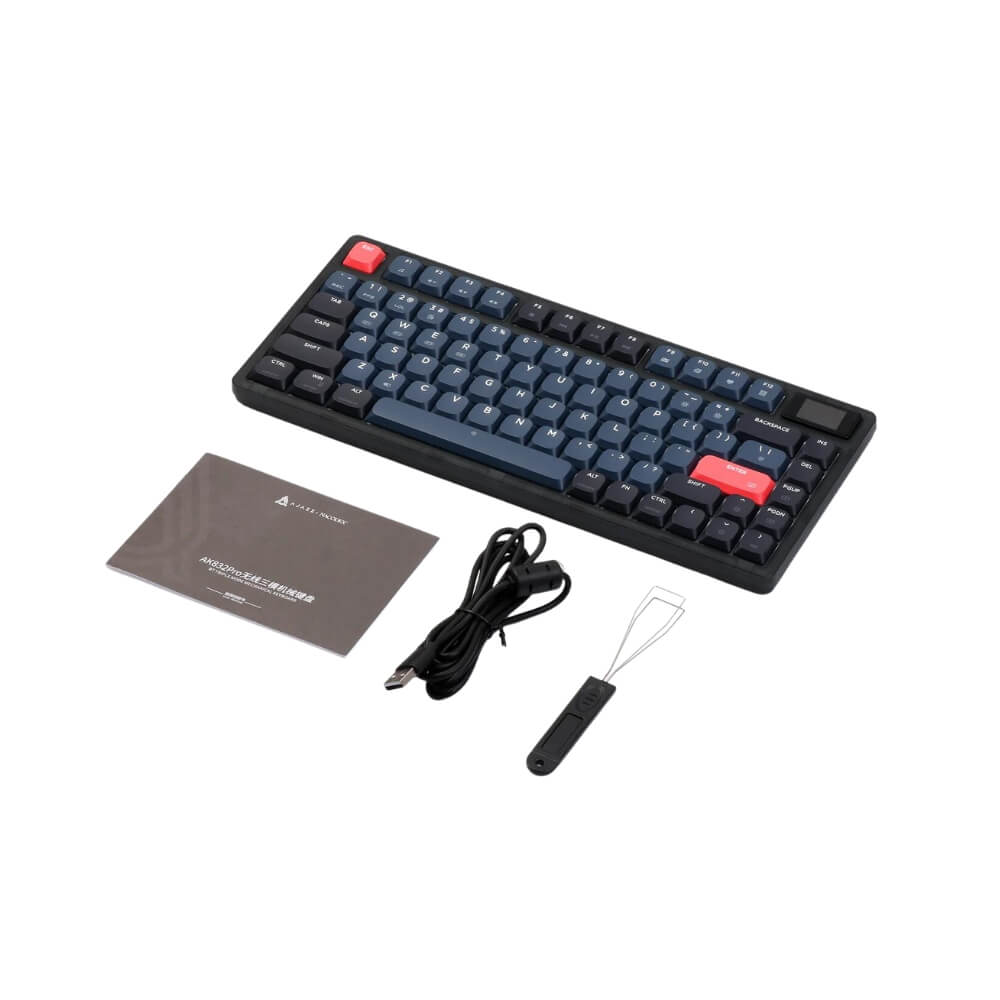 Ajazz AK832 Pro Tri-mode Low-profile Mechanical Keyboard
