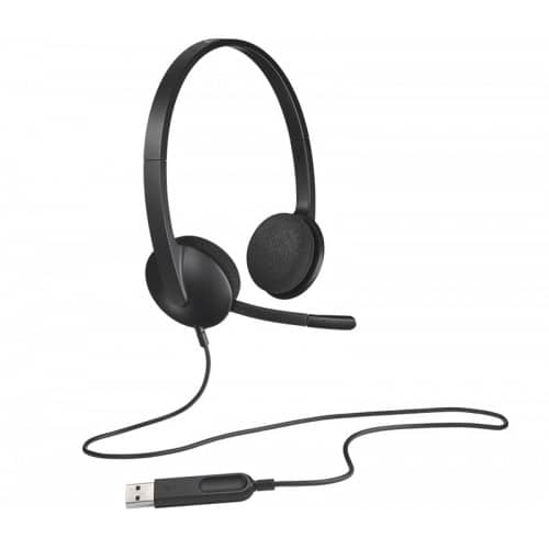 Logitech H340 | Stereo USB Headset with Microphone